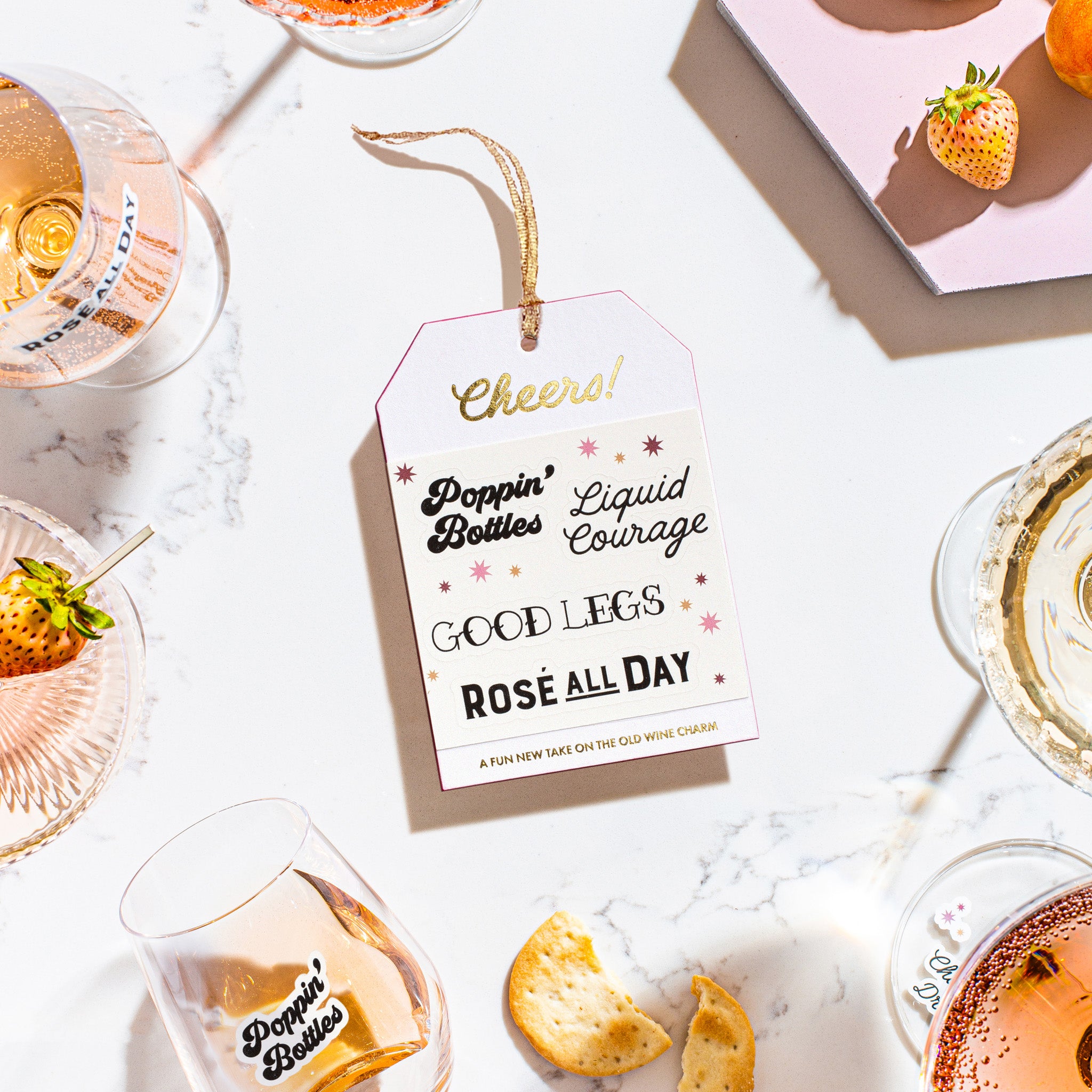 The Funniest Drink Markers And Wine Charms On  Under $25